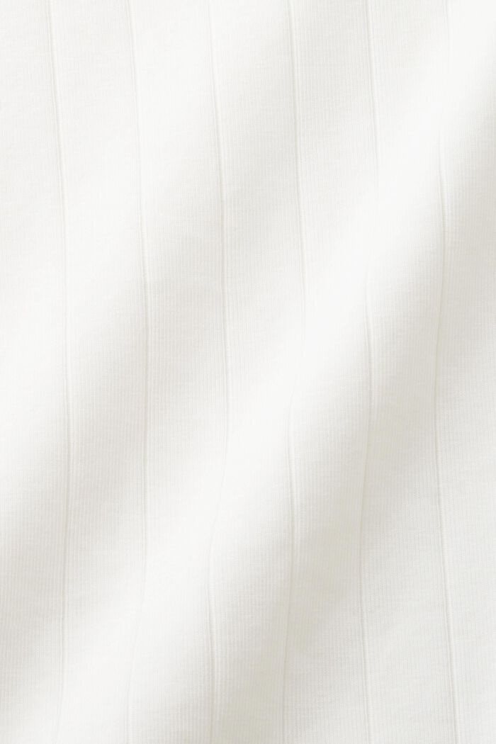 Ribbed t-shirt, OFF WHITE, detail image number 5