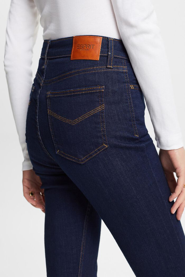 High-Rise Bootcut Jeans, BLUE RINSE, detail image number 2