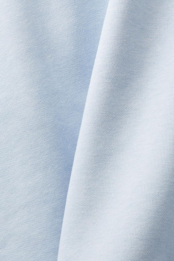 Hoodie with heart, PASTEL BLUE, detail image number 4