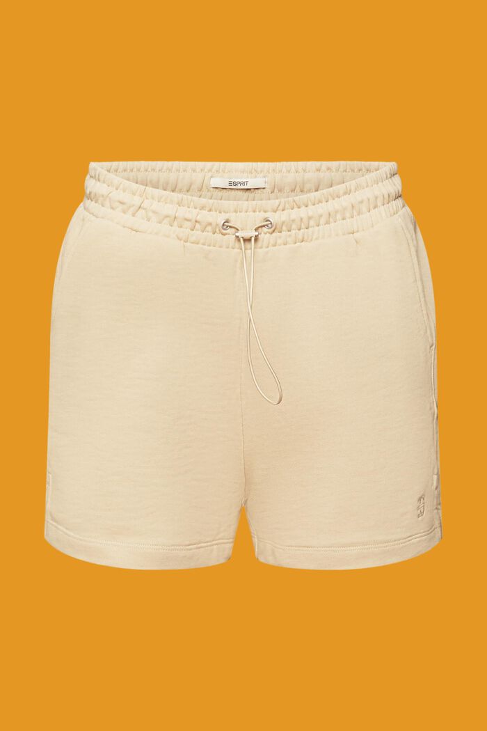Sweat shorts, 100% cotton, KHAKI BEIGE, detail image number 6
