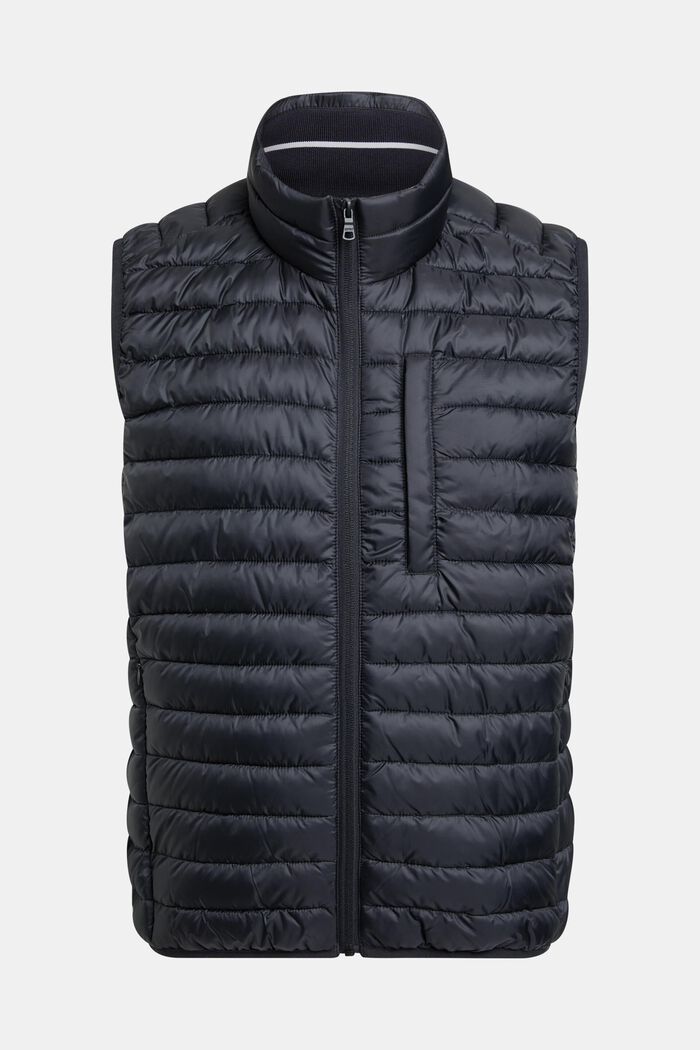 Quilted body warmer with 3M™ Thinsulate™ padding, BLACK, detail image number 4